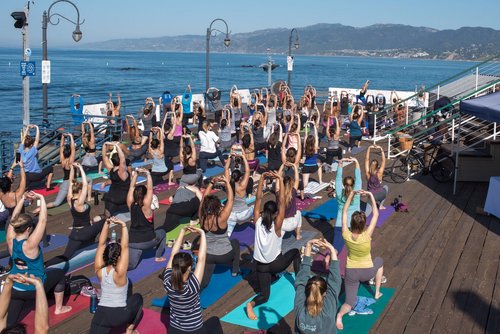 Wellness and Waves on the Santa Monica Pier